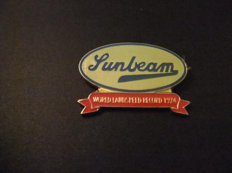 Sunbeam wereldsnelheidsrecord op land 1924